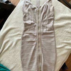 Medium size silver bandage Bebe dress